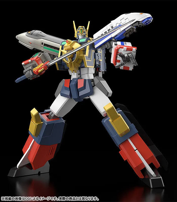 The Gattai - The Brave Express Might Gaine - Might Gaine (Good Smile Company)ㅤ – Good Smile Company – ActionFigureBrasil