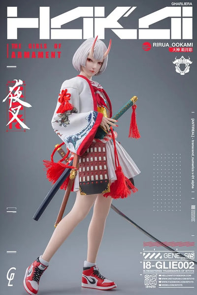 THE GIRLS OF ARMAMENT - I8-GLIE002 - Lilua Ogami - 1/6 (i8TOYS)ㅤ – i8TOYS – ActionFigure Brasil — detalhe do produto