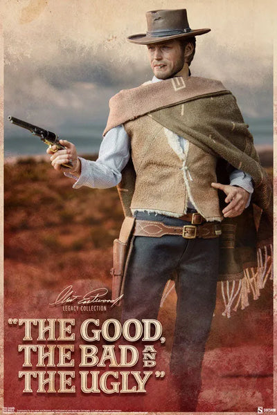 "The Good, the Bad and the Ugly" 1/6 Scale Figure SideShow Six Scale Nameless Manㅤ – Sideshow Collectibles – ActionFigureBrasil
