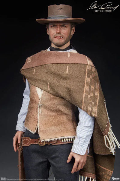 "The Good, the Bad and the Ugly" 1/6 Scale Figure SideShow Six Scale Nameless Manㅤ – Sideshow Collectibles – ActionFigureBrasil — ângulo diferente