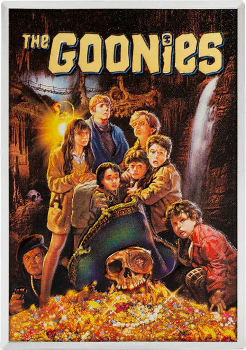 The Goonies 40th Anniversary Movie Poster Coin - LIMITED EDITION: 400 – Agoro – ActionFigure Brasil