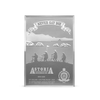 The Goonies 40th Anniversary Movie Poster Coin - LIMITED EDITION: 400 – Agoro – ActionFigure Brasil — close