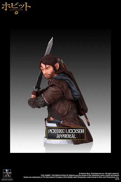 "The Hobbit: The Desolation of Smaug" Mini Bust Kiliㅤ – Gantaku – ActionFigure Brasil — com base expositora