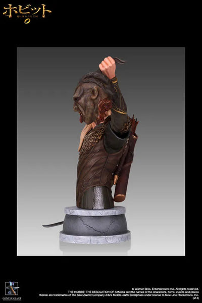 "The Hobbit: The Desolation of Smaug" Mini Bust Legolasㅤ – Gantaku – ActionFigure Brasil — ângulo diferente