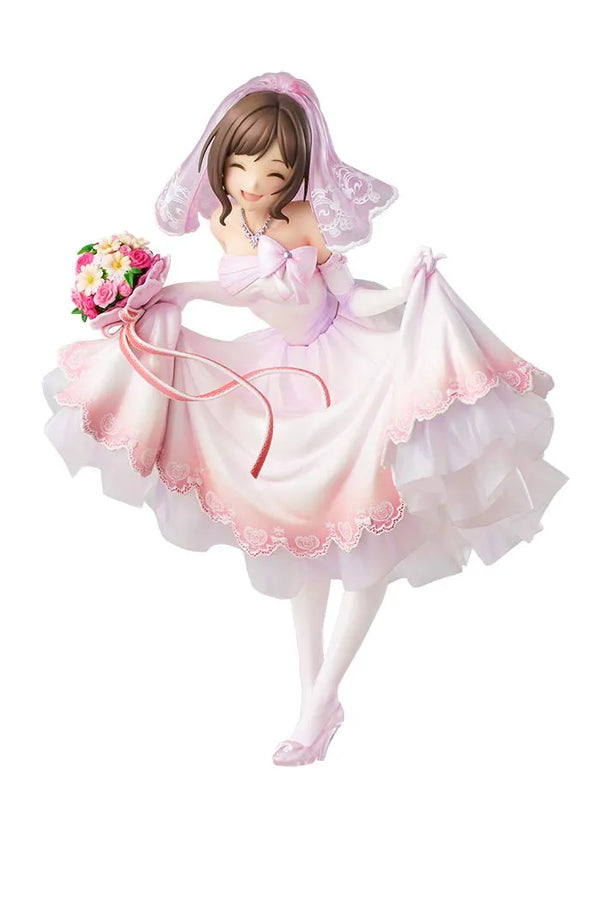 THE iDOLM@STER Cinderella Girls - Maekawa Miku - 1/7 - Dreaming Bride Ver. (Knead)ㅤ – Knead – ActionFigure Brasil