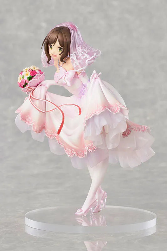 THE iDOLM@STER Cinderella Girls - Maekawa Miku - 1/7 - Dreaming Bride Ver., Limited Edition (Knead)ㅤ – Knead As Manufacturer – ActionFigure Brasil
