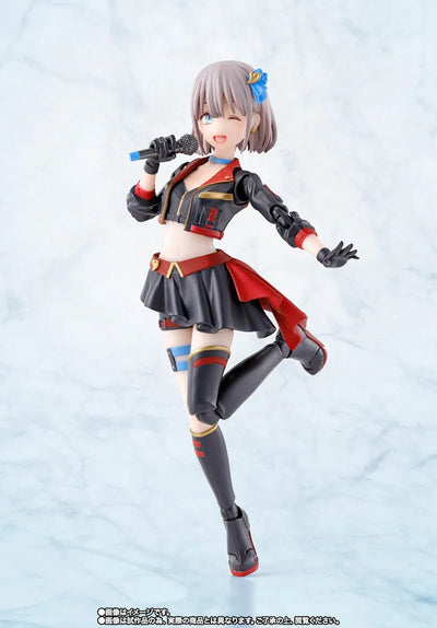 THE iDOLM@STER: Shiny Colors - Serizawa Asahi - S.H.Figuarts - Dancing Idol (Bandai Spirits) [Shop Exclusive]ㅤ – Bandai Spirits – ActionFigure Brasil — ângulo diferente