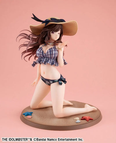 THE iDOLM@STER: Shiny Colors - Tsukioka Kogane - Lucrea - Be~♡Bop Kaigan Ver. (MegaHouse) [Shop Exclusive]ㅤ – MegaHouse – ActionFigure Brasil — com base expositora