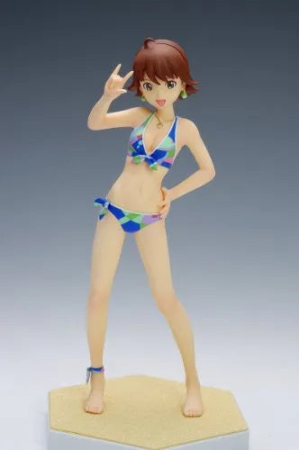 The Idolmaster - Hoshii Miki - Beach Queens - 1/10 - Swimsuit ver. (Wave)ㅤ – Wave – ActionFigureBrasil — embalagem