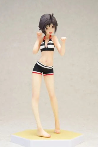 The Idolmaster - Kikuchi Makoto - Beach Queens - 1/10 - Swimsuit ver. (Wave)ㅤ – Wave – ActionFigure Brasil
