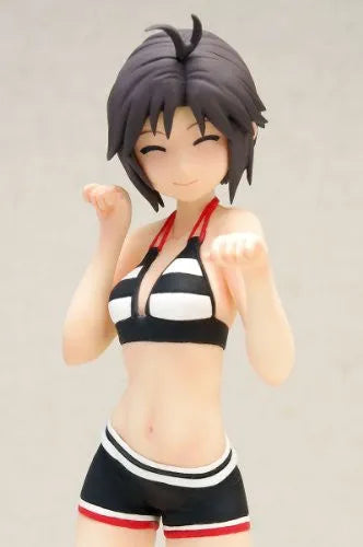 The Idolmaster - Kikuchi Makoto - Beach Queens - 1/10 - Swimsuit ver. (Wave)ㅤ – Wave – ActionFigureBrasil — com base expositora