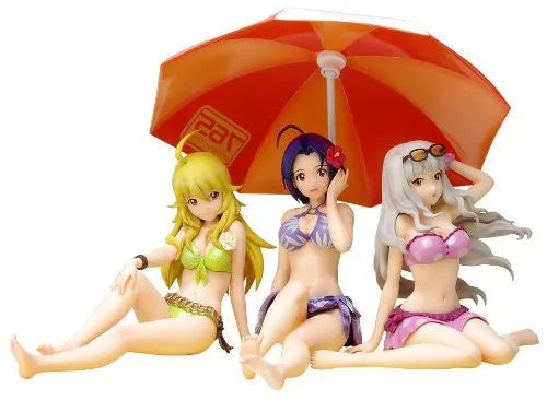 The Idolmaster (TV Animation) - Hoshii Miki - Miura Azusa - Shijou Takane - Beach Queens - 1/10 - Swimsuit ver., Ver.2 (Wave)ㅤ – Wave – ActionFigure Brasil