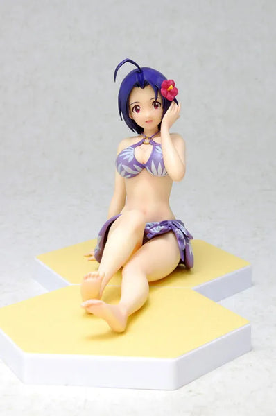 The Idolmaster (TV Animation) - Miura Azusa - Beach Queens - 1/10 - Swimsuit ver., Ver.2 (Wave)ㅤ – Wave – ActionFigure Brasil