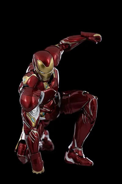 The Infinity Saga - DLX Iron Man - Mark 50 (threezero)ㅤ – ThreeZero – ActionFigureBrasil — embalagem