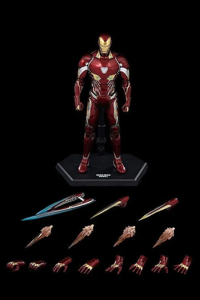 The Infinity Saga - DLX Iron Man - Mark 50 (threezero)ㅤ – ThreeZero – ActionFigureBrasil — acessórios