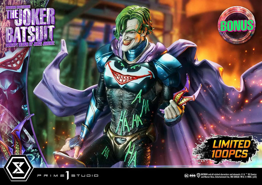 The Joker Batsuit (Bonus Version) Batman (Comics) – Prime1Studio – ActionFigure Brasil