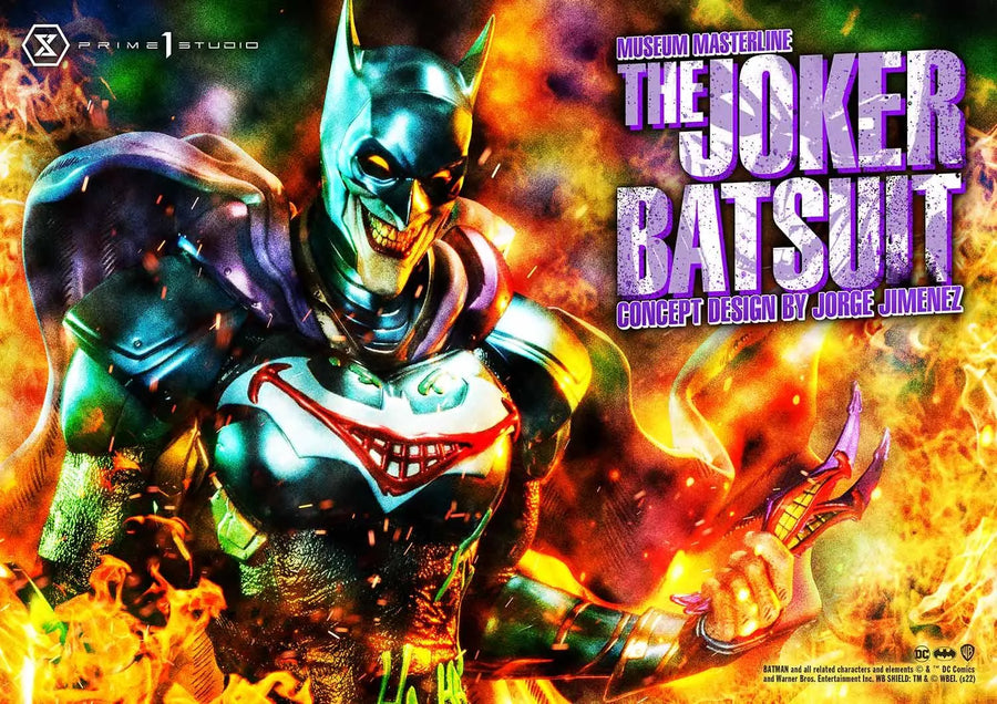 The Joker Batsuit (Regular Version) Batman (Comics) – Prime1Studio – ActionFigure Brasil
