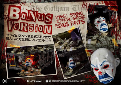 The Joker (Bonus Version) The Dark Knight (Film) – Prime1Studio – ActionFigure Brasil