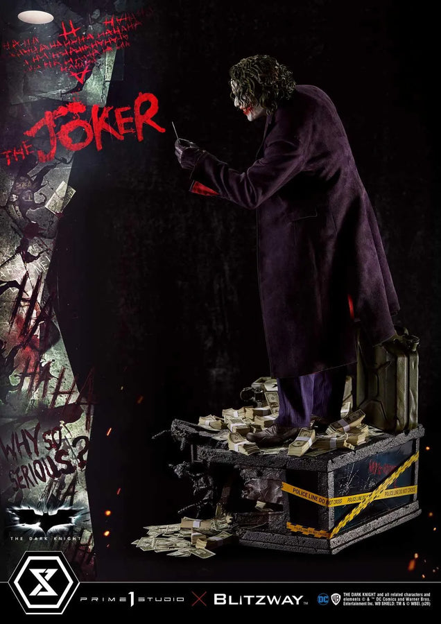 The Joker (Bonus Version) The Dark Knight (Film) – Prime1Studio – ActionFigure Brasil