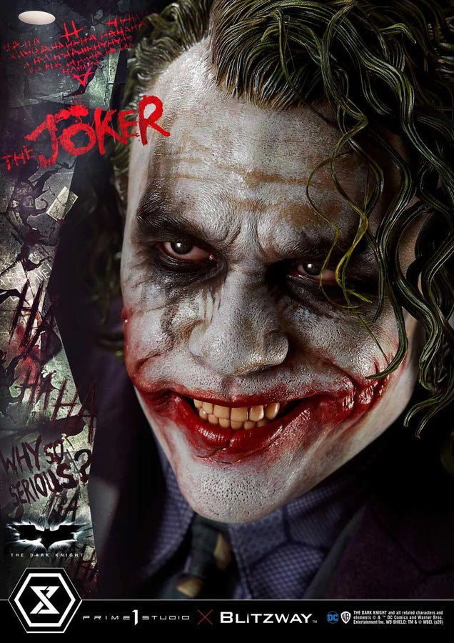 The Joker (Bonus Version) The Dark Knight (Film) – Prime1Studio – ActionFigure Brasil