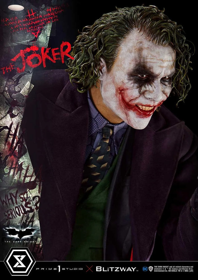 The Joker (Bonus Version) The Dark Knight (Film) – Prime1Studio – ActionFigure Brasil