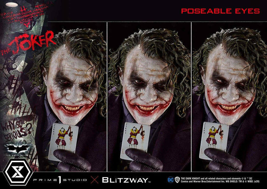 The Joker (Bonus Version) The Dark Knight (Film) – Prime1Studio – ActionFigure Brasil