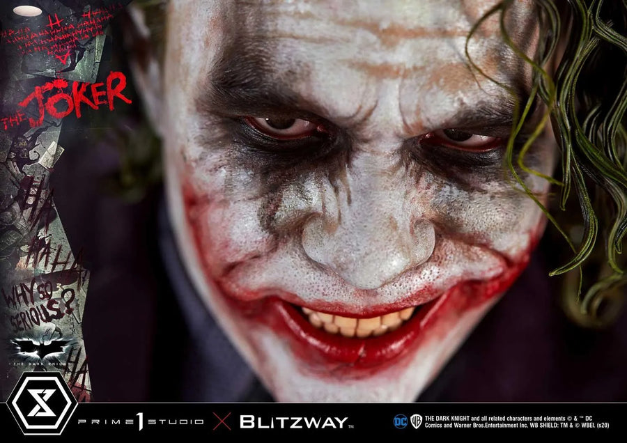 The Joker (Bonus Version) The Dark Knight (Film) – Prime1Studio – ActionFigure Brasil