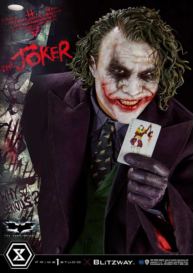 The Joker (Bonus Version) The Dark Knight (Film) – Prime1Studio – ActionFigure Brasil