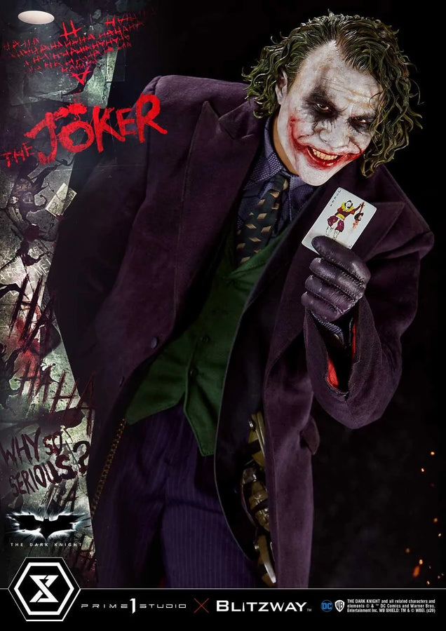 The Joker (Bonus Version) The Dark Knight (Film) – Prime1Studio – ActionFigure Brasil