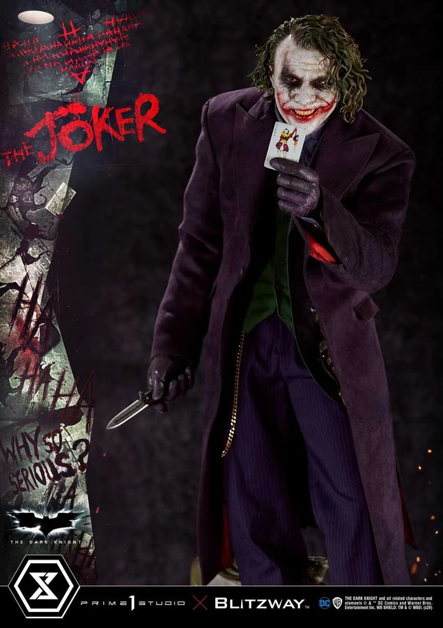 The Joker (Bonus Version) The Dark Knight (Film) – Prime1Studio – ActionFigure Brasil