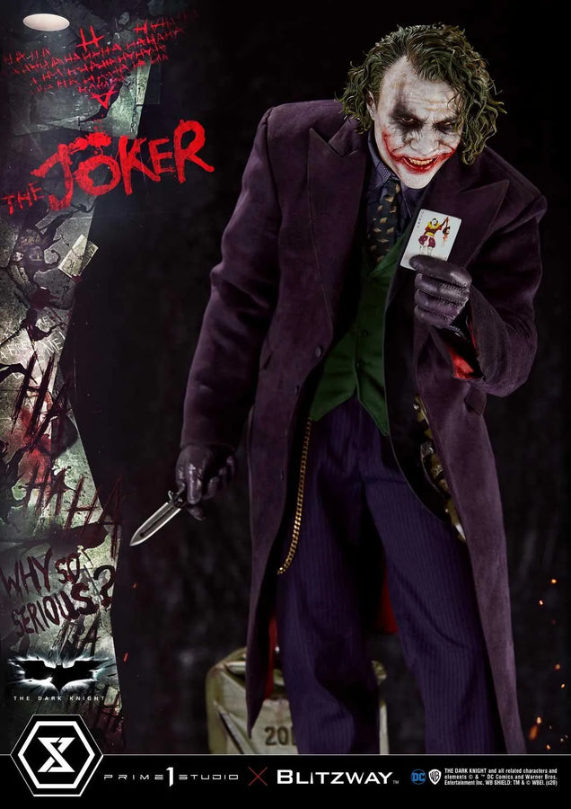 The Joker (Bonus Version) The Dark Knight (Film) – Prime1Studio – ActionFigure Brasil