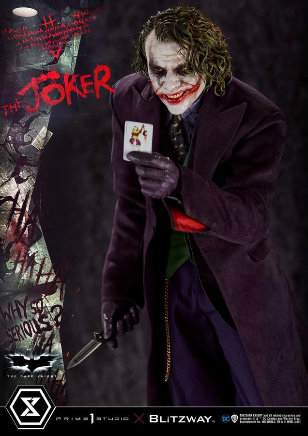 The Joker (Bonus Version) The Dark Knight (Film) – Prime1Studio – ActionFigure Brasil
