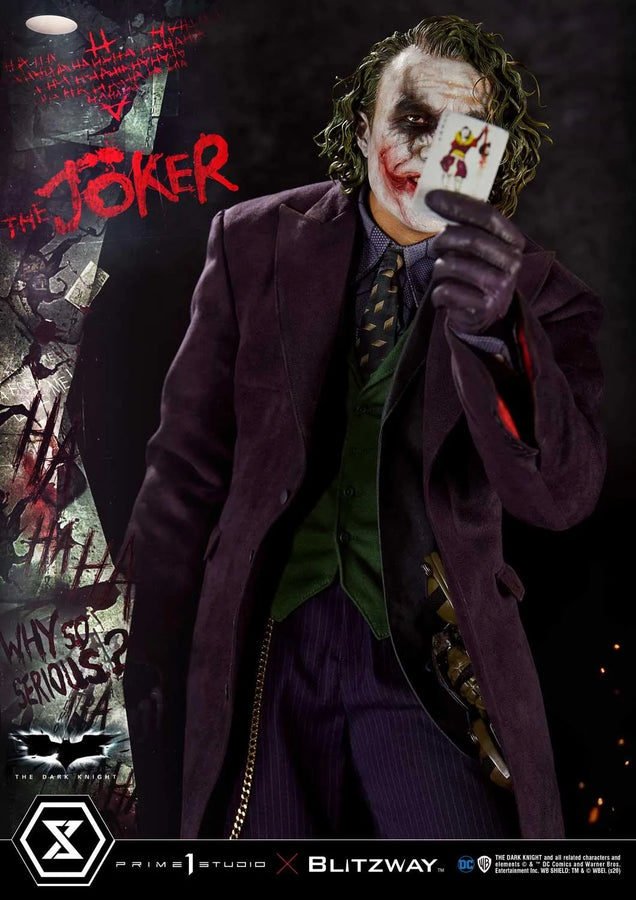 The Joker (Bonus Version) The Dark Knight (Film) – Prime1Studio – ActionFigure Brasil
