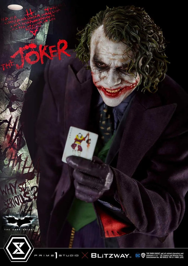 The Joker (Bonus Version) The Dark Knight (Film) – Prime1Studio – ActionFigure Brasil