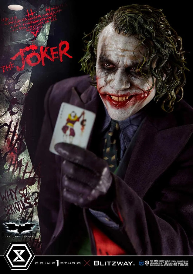 The Joker (Bonus Version) The Dark Knight (Film) – Prime1Studio – ActionFigure Brasil