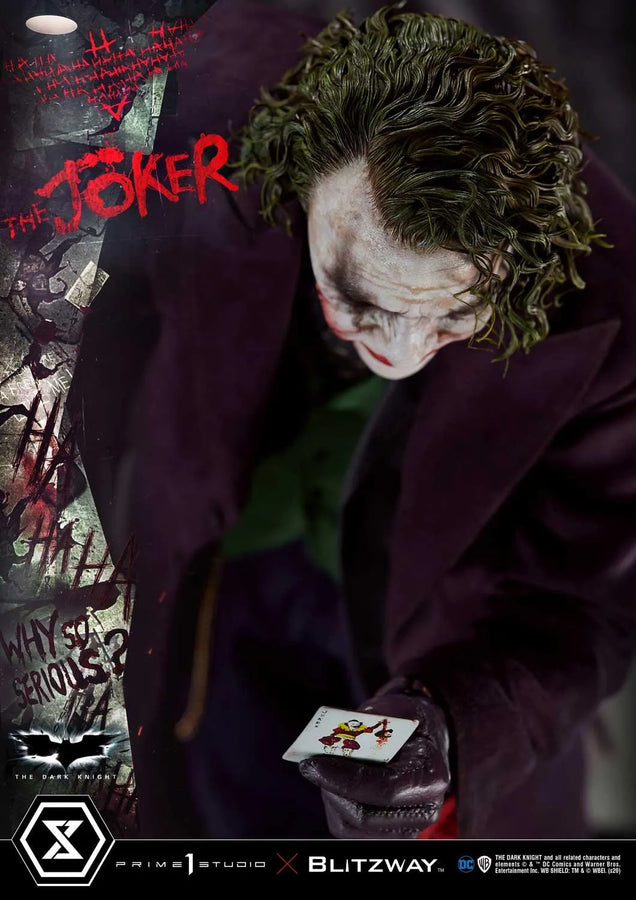 The Joker (Bonus Version) The Dark Knight (Film) – Prime1Studio – ActionFigure Brasil