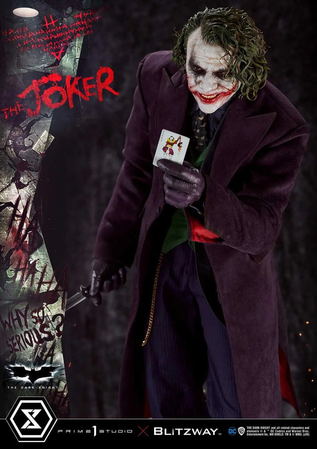 The Joker (Bonus Version) The Dark Knight (Film) – Prime1Studio – ActionFigure Brasil