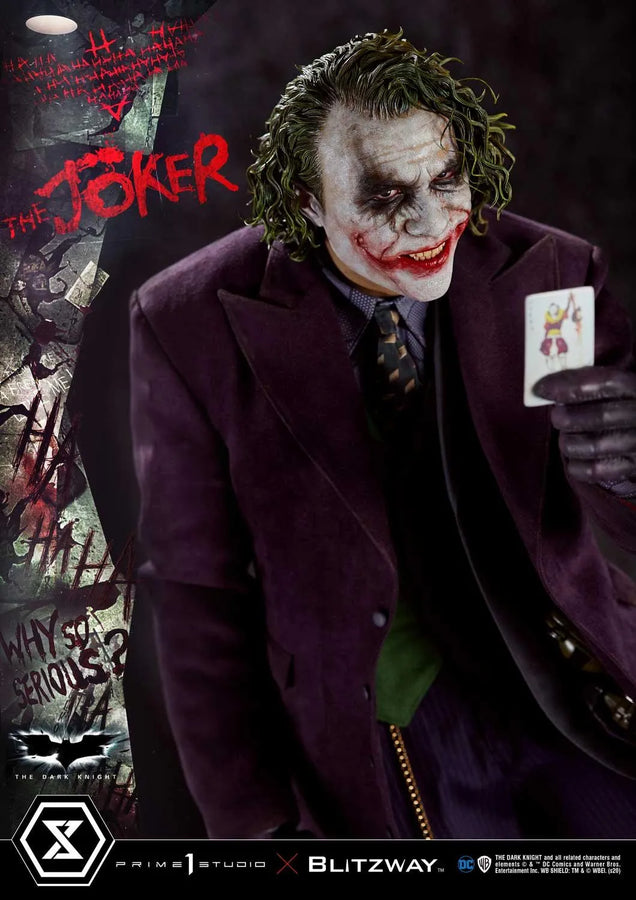 The Joker (Bonus Version) The Dark Knight (Film) – Prime1Studio – ActionFigure Brasil