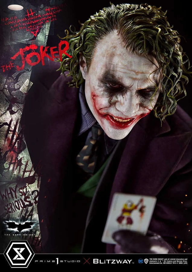 The Joker (Bonus Version) The Dark Knight (Film) – Prime1Studio – ActionFigure Brasil