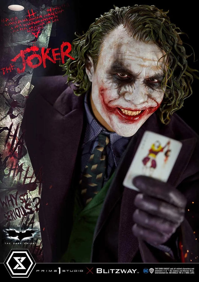 The Joker (Bonus Version) The Dark Knight (Film) – Prime1Studio – ActionFigure Brasil