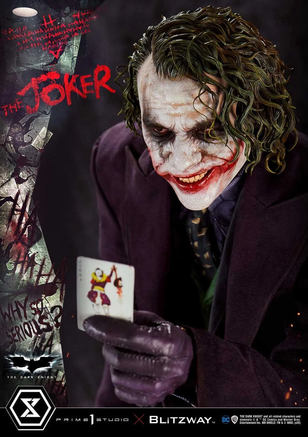 The Joker (Bonus Version) The Dark Knight (Film) – Prime1Studio – ActionFigure Brasil