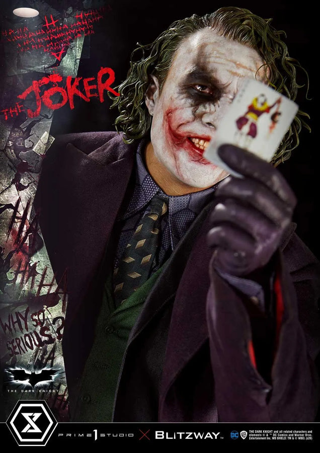 The Joker (Bonus Version) The Dark Knight (Film) – Prime1Studio – ActionFigure Brasil