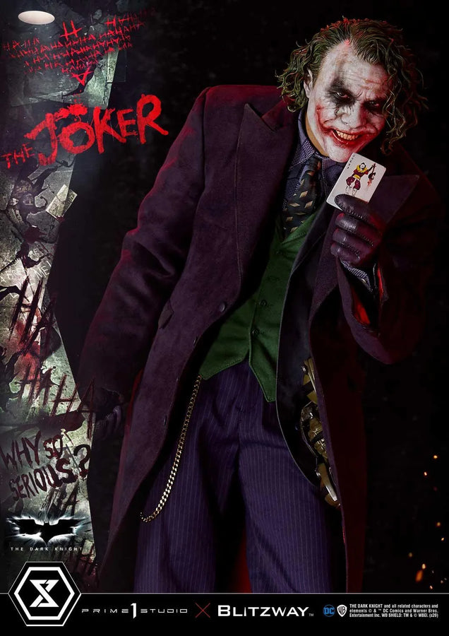 The Joker (Bonus Version) The Dark Knight (Film) – Prime1Studio – ActionFigure Brasil