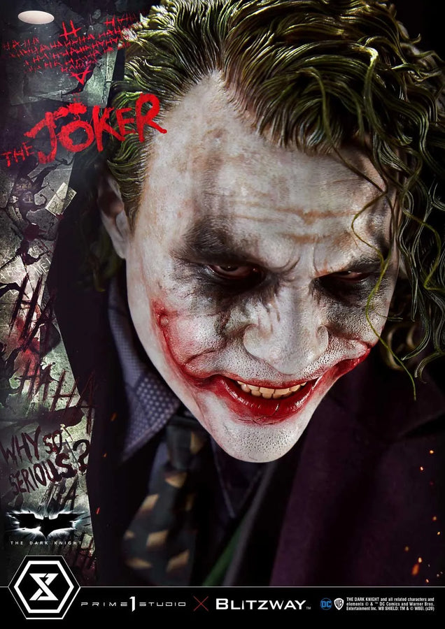 The Joker (Bonus Version) The Dark Knight (Film) – Prime1Studio – ActionFigure Brasil