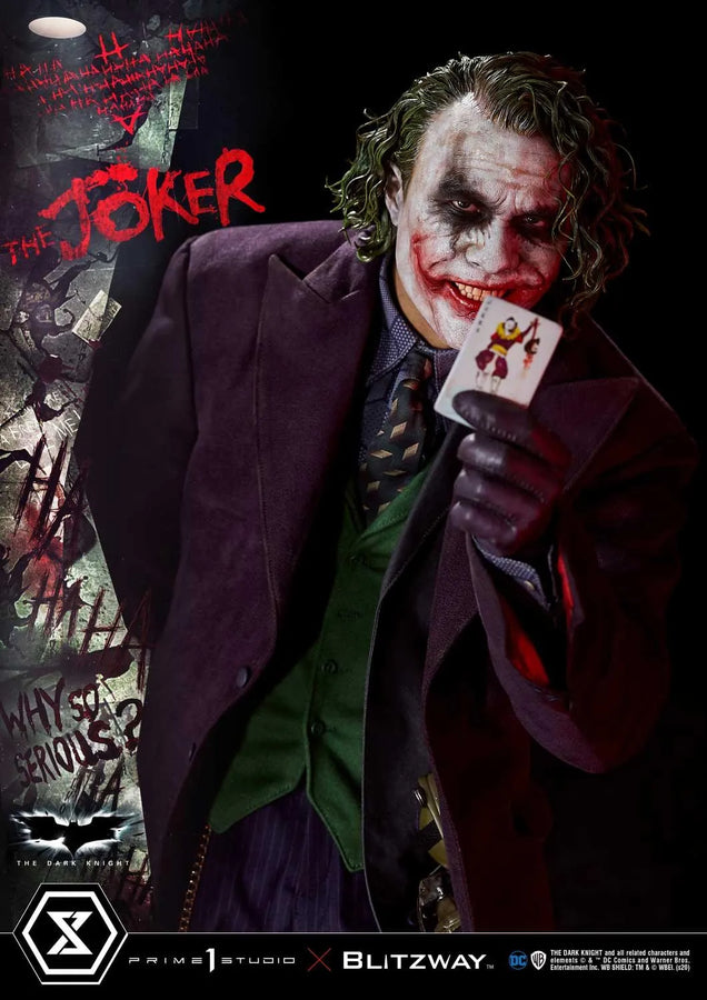 The Joker (Bonus Version) The Dark Knight (Film) – Prime1Studio – ActionFigure Brasil