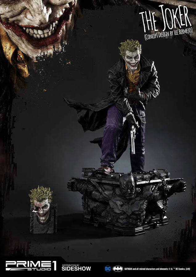The Joker (Concept Design by Lee Bermejo) - LIMITED EDITION: 800 – Prime 1 Studio – ActionFigure Brasil