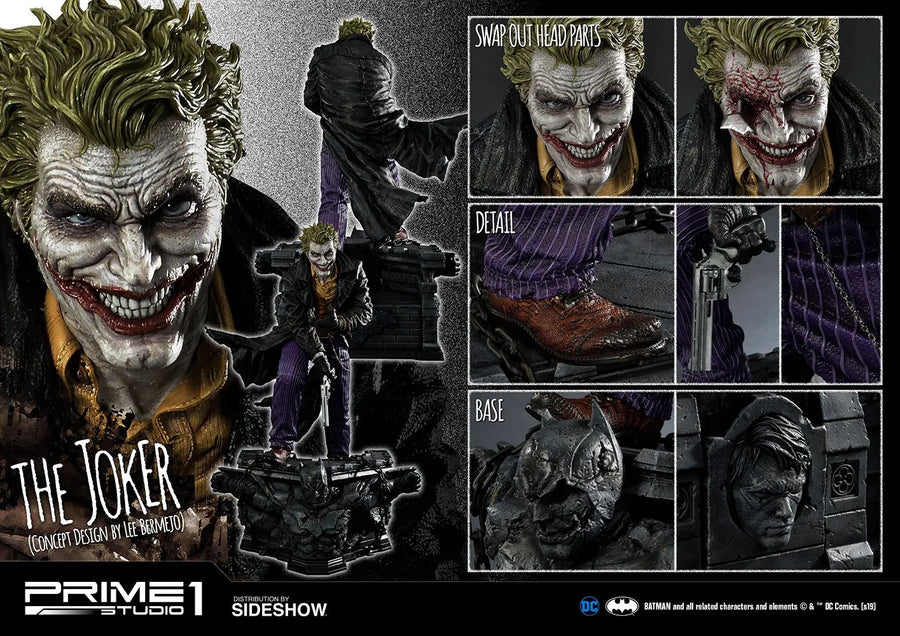 The Joker (Concept Design by Lee Bermejo) - LIMITED EDITION: 800 – Prime 1 Studio – ActionFigure Brasil