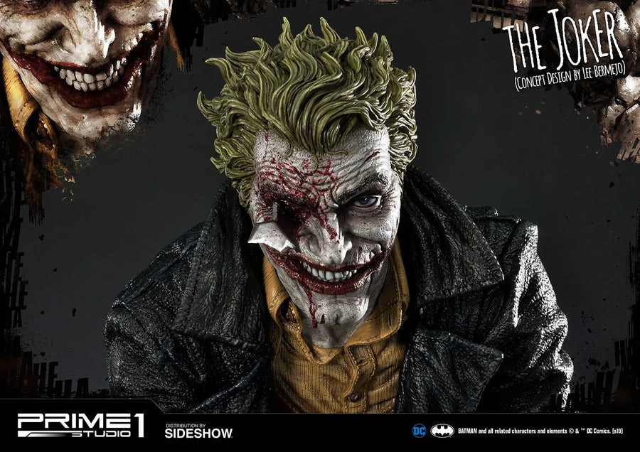 The Joker (Concept Design by Lee Bermejo) - LIMITED EDITION: 800 – Prime 1 Studio – ActionFigure Brasil