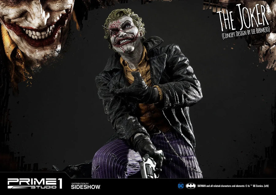 The Joker (Concept Design by Lee Bermejo) - LIMITED EDITION: 800 – Prime 1 Studio – ActionFigure Brasil