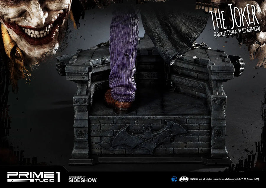 The Joker (Concept Design by Lee Bermejo) - LIMITED EDITION: 800 – Prime 1 Studio – ActionFigure Brasil